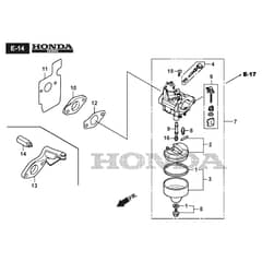 CSL 484 WSQ-H - 2019-2020 - 295496833/19 - Castel Garden Rotary Mower Caburettor Diagram