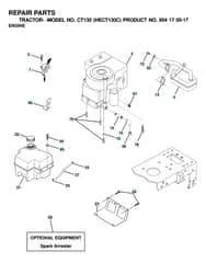 Husqvarna Ct130 - Engine & Cutting Equipment