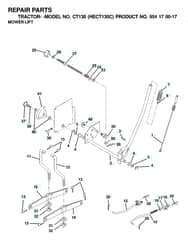 Husqvarna Ct130 - Mower Lift & Deck Lift