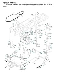 Husqvarna Ct160 - Drive