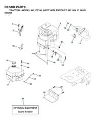 Husqvarna Ct160 - Engine & Cutting Equipment
