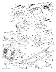 Husqvarna Ct 153 - Chassis & Enclosures