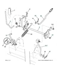 Husqvarna Ct 153 - Mower Lift & Deck Lift