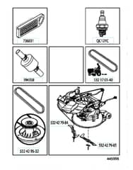 Husqvarna Cth140 - Frequently Used Parts
