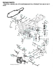 Husqvarna Cth140Xp - Drive