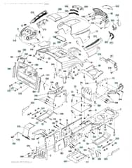 Husqvarna Cth150 Twin - Chassis & Enclosures