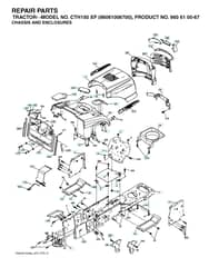 Husqvarna Cth150 Xp - Chassis & Enclosures