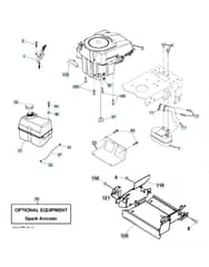 Husqvarna Cth151 - Engine