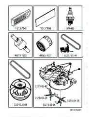 Husqvarna Cth151 T - Frequently Used Parts