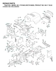 Husqvarna Cth160 Ii - Chassis & Enclosures