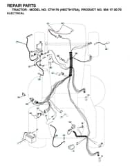 Husqvarna Cth170 - Electrical