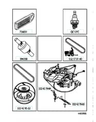Husqvarna Cth171 - Frequently Used Parts