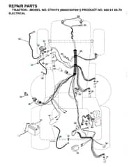 Husqvarna Cth172 - Electrical