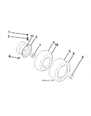 Husqvarna Cth19530 - Wheels & Tyres