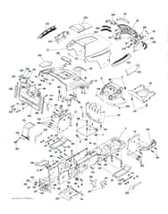 Husqvarna Cth200 Twin - Chassis & Enclosures