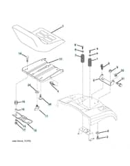 Husqvarna Cth2036 T - Seat