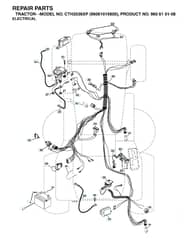 Husqvarna Cth2036 Xp - Electrical