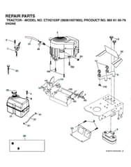 Husqvarna Cth210 Xp - Engine