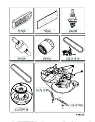 Husqvarna Cth210 Xp - Frequently Used Parts