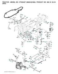 Husqvarna Cth2542 Twin - Drive