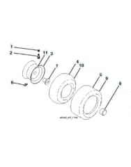 Husqvarna Cth2642Tre - Wheels & Tyres