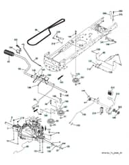 Husqvarna Cth 126 - Drive
