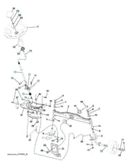 Husqvarna Cth 126 - Steering