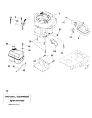 Husqvarna Cth 141 - Engine