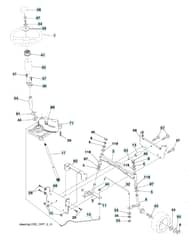 Husqvarna Cth 141 - Steering