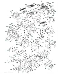 Husqvarna Cth 182T - Chassis & Enclosures