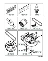 Husqvarna Cth 182T - Frequently Used Parts