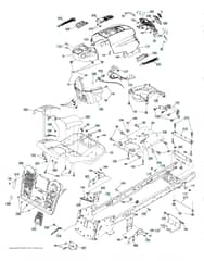 Husqvarna Cth 194 - Chassis & Enclosures