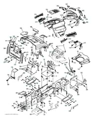 Husqvarna Cth 202T - Chassis & Enclosures