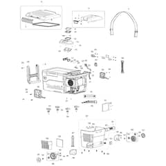 Makita CW001G - Cordless Cooler & Warmer Box - Power Tool Diagram