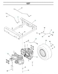 Husqvarna Cz42175 - Transmission