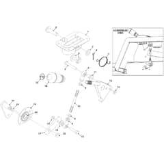 Countax D18-50 - From 01-01-2004 To 01-01-2007 - 11 Handbrake