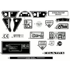 Countax D18-50 - From 01-01-2004 To 01-01-2007 - 15 Decals