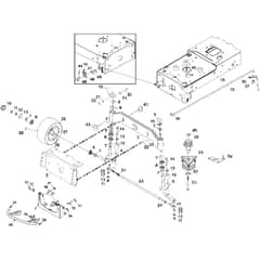 Countax D18-50 - From 01-01-2004 To 01-01-2007 - 3 Front Axle