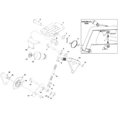 Countax D18-50 - From - 11 Handbrake