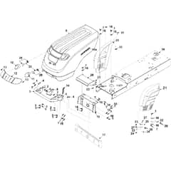 Countax D50-Ln - From - 01 Bonnet