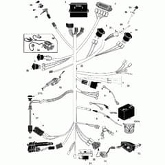 Countax D50-Ln - From - 12 Wiring Loom