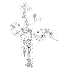 Makita DA6301 - Angle Drill 13mm - Power Tool Diagram