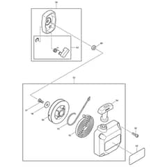Makita DBC340 - Brush Cutter - Power Tool 03 Diagram
