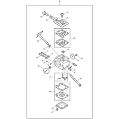 Makita DBC340 - Brush Cutter - Power Tool 05 Diagram