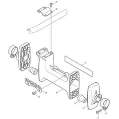 Makita DBC340 - Brush Cutter - Power Tool 06 Diagram