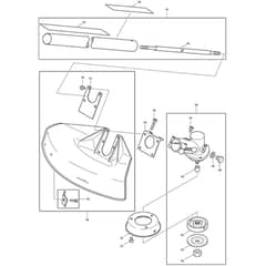 Makita DBC340 - Brush Cutter - Power Tool 08 Diagram