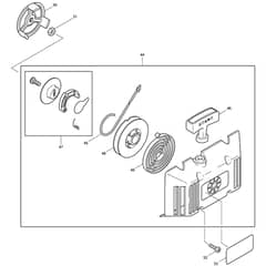 Makita DBC4010 - Brush Cutter - Power Tool 03 Diagram