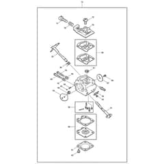Makita DBC4010 - Brush Cutter - Power Tool 05 Diagram