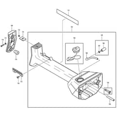 Makita DBC4010 - Brush Cutter - Power Tool 06 Diagram