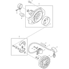 Makita DBC4510 - Brush Cutter - Power Tool 02 Diagram